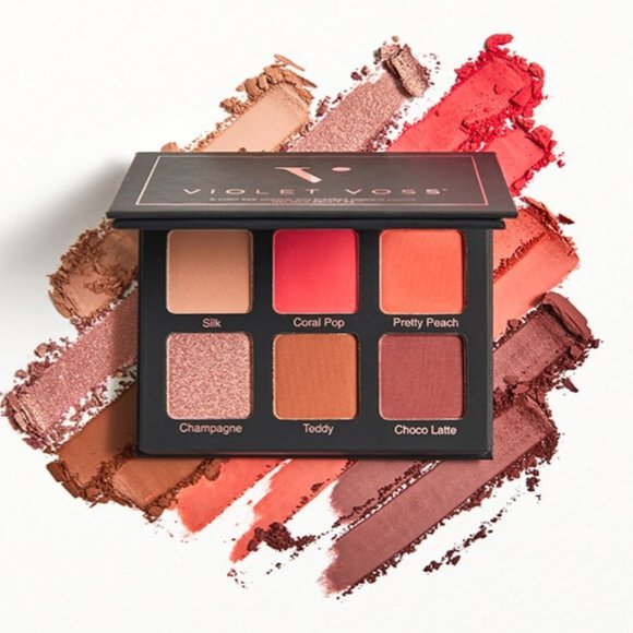 VIOLET VOSS Coral Pop Palette $20 **SEE BELOW** - Picture 2 of 5